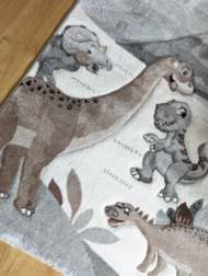 Bild på mattan Dinosaurier