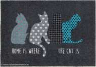 Bild på mattan Four Cats
