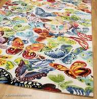 Bild på mattan Butterflies