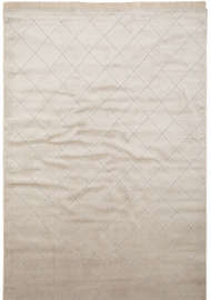 Silk square Sand - Konstsilkesmattor