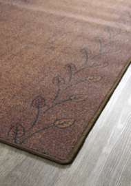 Bild på mattan Leaf
