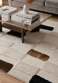 Bild på mattan Rya Block