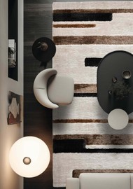 Bild på mattan Rya Stripes