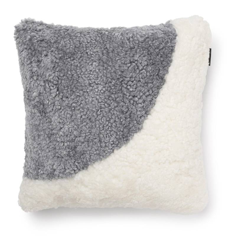 White / Charcoal grey silver