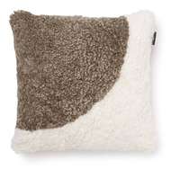 Curly Moon Pillow White / Sahara - Skinn
