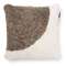 Curly Moon Pillow White / Sahara - Skinn