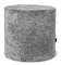 Curly pouf Cylinder Charcoal - Skinn