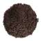Curly rund stolsdyna Brown Melange - Skinn