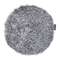 Curly rund stolsdyna Greysilver - Skinn
