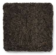 Curly Seatpad Brown Melange - Skinn