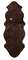 Curly 2-set Brown Melange - Skinn