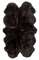 Gently 4-set Dark Brown - Skinn