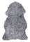 Curly rug Greysilver - Skinn