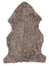 Curly rug Sahara - Skinn