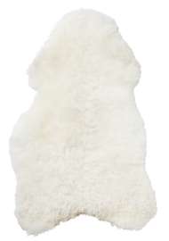 Nelly Hair Rug Offwhite - Skinn