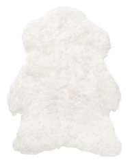 Nelly Hair Rug White - Skinn