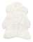 Nelly Hair Rug White - Skinn