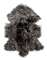 Shansi Rug Black Snowtop - Skinn