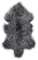 Shansi Rug Grey Silvertop - Skinn