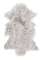 Shansi Rug Lightgrey snowtop - Skinn
